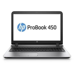 HP ProBook 450 G3 15-tum (2017) - Core i3-6100U - 4GB - SSD 128 GB QWERTY - Engelsk