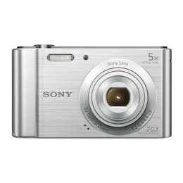 Kompakt Cyber-shot DSC-W800 - Silver + Compact 5x Optical Zoom 26-130mm f/3.2–6.4 f/3.2–6.4
