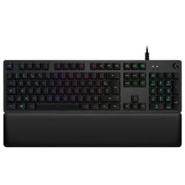 Logitech Keyboard AZERTY Fransk Bakgrundsbelyst tangentbord G513 Carbone