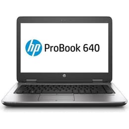 HP ProBook 640 G2 14-tum Core i3-6100U - SSD 256 GB - 8GB QWERTZ - Tysk