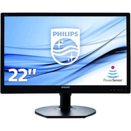 22-tum Philips 221B6LPCB 1920x1080 LCD Monitor Svart