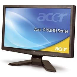 18,5-tum Acer X193HQGB 1366 x 768 LCD Monitor Svart