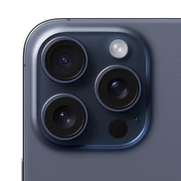 iPhone 15 Pro Max 1000GB - Blått Titan - Olåst
