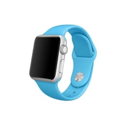 Apple Watch (Series 1) 2016 GPS 38 - Aluminium Silver - Sport-loop Blå