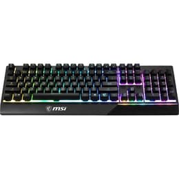 Msi Keyboard AZERTY Fransk Bakgrundsbelyst tangentbord Vigor GK30