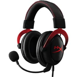 Kingston HyperX Cloud II gaming kabelansluten Hörlurar med microphone - Röd/Svart