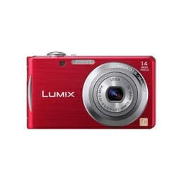 Panasonic Lumix DMC-FS16 Kompakt 14 - Röd