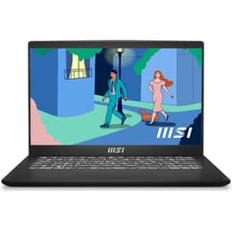 MSI Modern 14 C12M 14-tum (2022) - Core i3 - Gen 12 (U) - 8GB - SSD 512 GB QWERTY - Engelsk