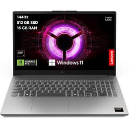 Lenovo LOQ Essential 15"-tum - Ryzen 7 7735HS - 16GB - SSD 512 GBGB NVIDIA GeForce RTX 3050 QWERTY - Engelsk