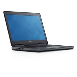 Dell Precision 7510 15-tum Core i7-6820HQ - SSD 256 GB - 16GB AZERTY - Fransk