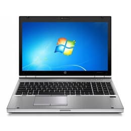 HP EliteBook 8570p 15-tum (2014) - Core i7-3520M - 8GB - SSD 480 GB QWERTY - Engelsk