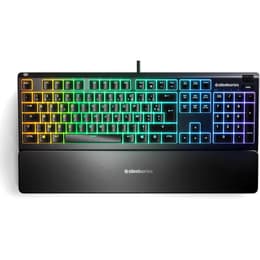 Steelseries Keyboard AZERTY Fransk Bakgrundsbelyst tangentbord Apex 3