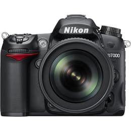 Reflex D7000 - Svart Nikon Nikon 18-105mm VR 3.5