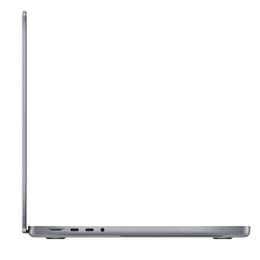 MacBook Pro 14" (2021) - Apple M1 Pro med 8-kärnig CPU och 14-kärnig grafikprocessor - 16GB RAM - SSD 512GB - Standardskärm - AZERTY - Fransk