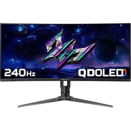 34-tum Acer Predator X34X5 3440 x 1440 OLED Monitor Svart