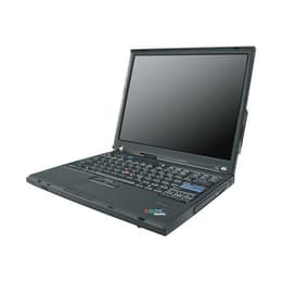 Lenovo ThinkPad T60 15-tum (2006) - Core Solo T1300 - 2GB - HDD 250 GB AZERTY - Fransk