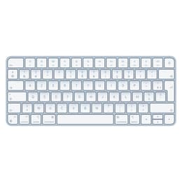 Magic Keyboard () Trådlös - Blå - AZERTY - Fransk