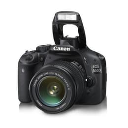 Reflex EOS 550D - Svart + Canon Canon Zoom Lens EF-S III f/3.5-5.6