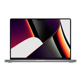 MacBook Pro 16" (2021) - Apple M1 Max med 10-kärnig CPU och 24-kärnig grafikprocessor - 64GB RAM - SSD 2000GB - Standardskärm - AZERTY - Fransk