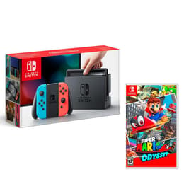 Switch 32GB - Turkos Standard Mario Odyssey