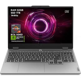 Lenovo LOQ 15AHP10 15"-tum - Ryzen 7 250 - 32GB - SSD 1 TBGB NVIDIA GeForce RTX 5060 AZERTY - Fransk