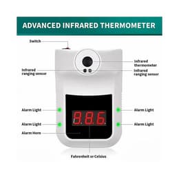Simpletek Wall-mounted thermometer Skanner