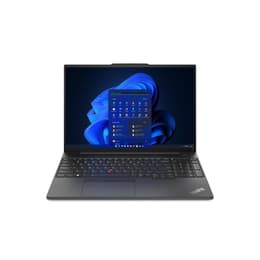 Lenovo ThinkPad E16 G1 16-tum (2023) - Core i3 - Gen 13 (U) - 8GB - SSD 256 GB AZERTY - Fransk