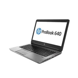 HP ProBook 640 G1 14-tum (2013) - Core i5-4300M - 8GB - SSD 256 GB QWERTZ - Tysk