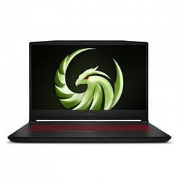MSI Bravo 15 B5DD-094XFR 15"-tum - Ryzen 5 5600H - 16GB - SSD 512 GBGB AMD Radeon RX 5500M AZERTY - Fransk