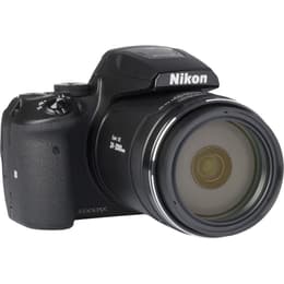 Bro - Nikon CoolPix P900 Svart + Objetivo Nikon Nikkor 83X Wide Optical Zoom ED VR 24-2000mm f/2.8-6.5