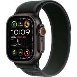 Apple Watch Ultra 2 (2024) GPS + Mobilnät 49 mm - Titan Svart - Terrängloop Svart