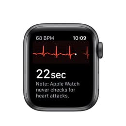 Apple Watch Series 5 (2019) - (armband ingår ej) - GPS + Mobilnät 40 mm - Grå utrymme Aluminium