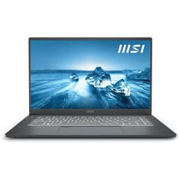 MSI Prestige 15 A10SC-209FR 15-tum (2020) - Core i7 - Gen 10 (U) - 16GB - SSD 512 GB AZERTY - Fransk