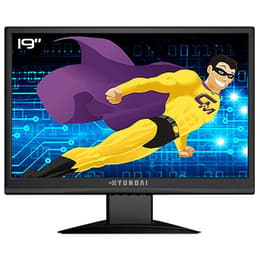 19-tum Hyundai X91D 1280 x 1024 LCD Monitor Svart
