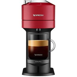 Espresso med kapslar Nespresso kompatibel Krups Vertuo Next XN910510 L - Röd