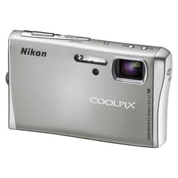 Kompakt CoolPix S51 - Grå
