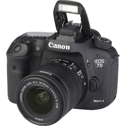 Reflex EOS 7D Mark II - Svart + Canon EF-S 18-55 mm f/3.5-5.6 IS STM f/3.5-5.6