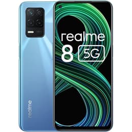 Realme 8 128GB - Blå - Olåst