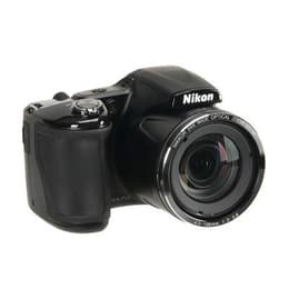 CoolPix L830 - Svart + Nikon Wide Optical Zoom ED Nikkor 4.0-136mm f/3-5.9 VR f/3-5.9