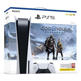 PlayStation 5 825GB - Vit + God of War Ragnarok