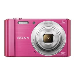 Kompakt DSC-W810 - Blekrosa + Sony 6X Optical zoom 4.6-27.6mm f/3.5-5.6 f/3.5-5.6
