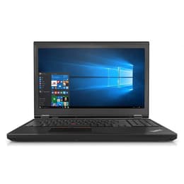 Lenovo ThinkPad P50 15-tum Core i7-6820HQ - SSD 256 GB - 16GB AZERTY - Fransk