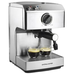 Espressomaskin Andrew James AJ000683 L - Silver