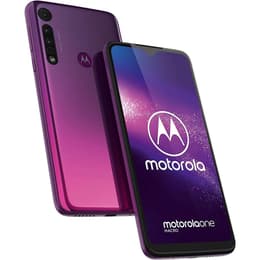 Motorola One Macro 64GB - Lila - Olåst - Dual-SIM