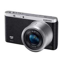 NX mini - Svart/Silver + Samsung Samsung NX-M 9-27 mm f/3.5-5.6 ED O.I.S. f/3.5-5.6
