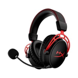 Hyperx Cloud Alpha Wireless noise Cancelling gaming wireless Hörlurar med microphone - Svart/Röd