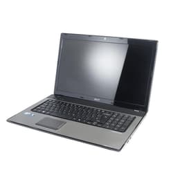 Acer Aspire 7741Z 17-tum (2011) - Pentium P6000 - 4GB - HDD 500 GB AZERTY - Fransk