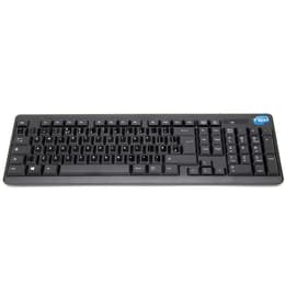 Simpletek Keyboard QWERTY Engelsk (Storbritannien) Wireless Mouse + Keyboard with Stickers 1000 DPI 2.4G Nano reciever