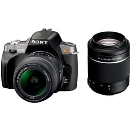 Reflex Alpha 230 - Svart + Sony DT 18-55mm f/3.5-5.6 SAM + DT 55-200mm f/4-5,6 SAM f/3.5-5.6 + f/4-5.6