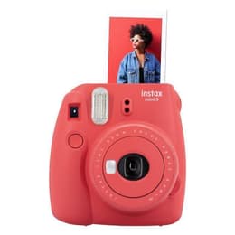 Bro Instax Mini 9 - Röd + Fujifilm Instax Lens 60mm f/12.7 f/12.7
